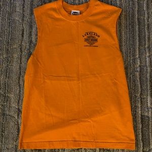 Nice Lakeland Florida Harley Davidson Cutoffs T-shirt.